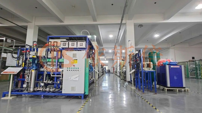 華東交通大學一行參訪依斯倍工業廢水處理中試平臺，校企攜手智啟創新新征程 (1)