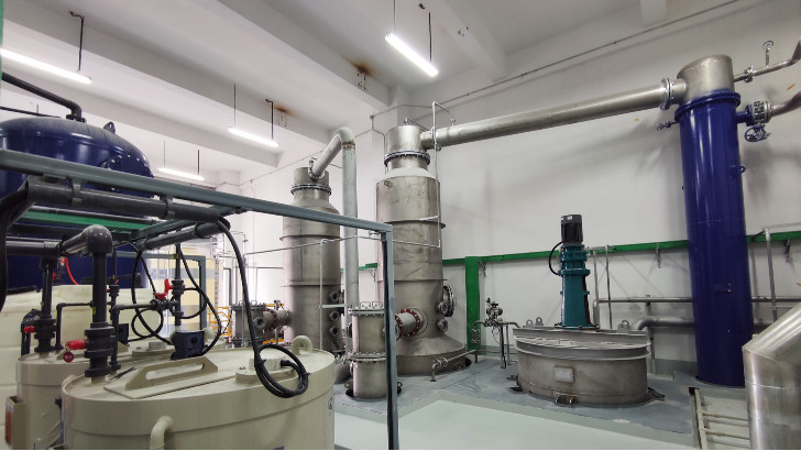 廢水零排放技術(shù)中機械蒸汽再壓縮循環(huán)蒸發(fā)基本原理