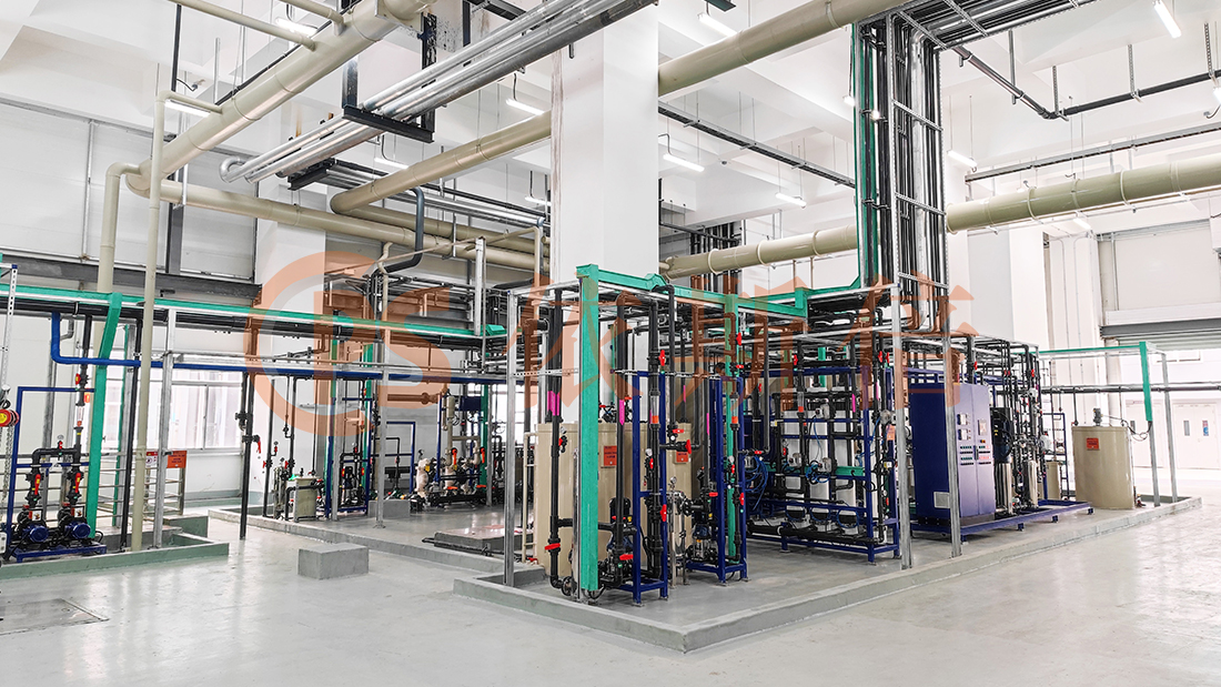 江蘇電科半導(dǎo)體制造廢水處理回用系統(tǒng)工程