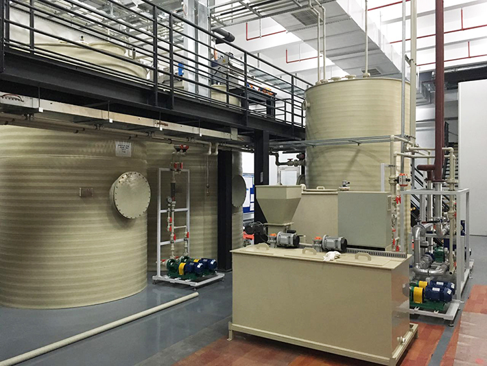 博世汽車機加工含油廢水處理零排放工程項目現場